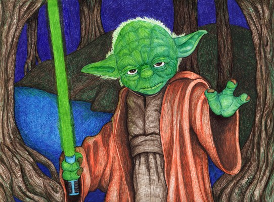 Yoda Illustration